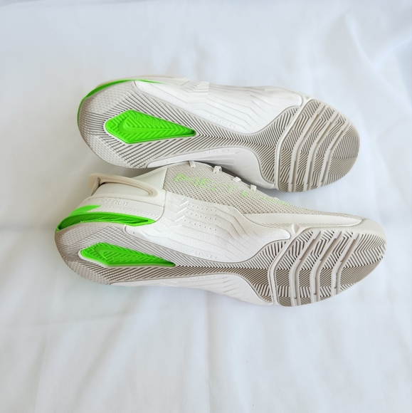 15 MEN\'S NIKE METCON 8 FLYEASE PHANTOM / GREEN DO9388-006 WEIGHTLIFTING